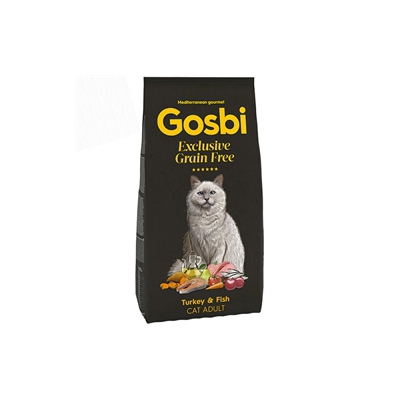 Gosbi  Exclusive Grain Free  Turkey & Fish Cat Adult
