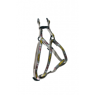 Harnais baudrier pour chat - motif cheese