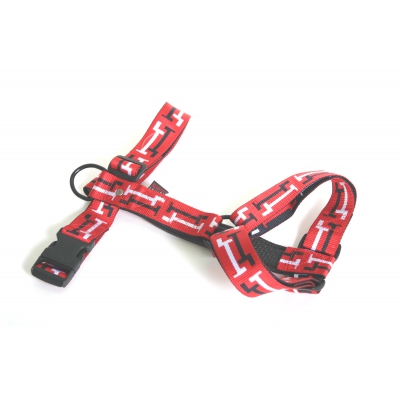 Harnais nylon Clepsy Rouge