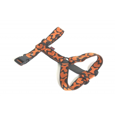 Harnais nylon Girafe Orange