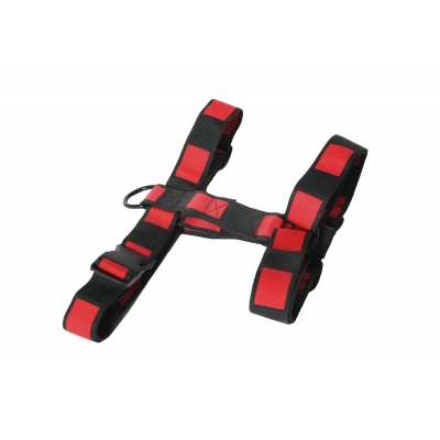 Harnais nylon Matrix Rouge - 90/110 x 4 cm