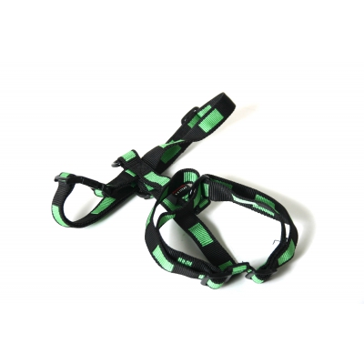 Harnais nylon Matrix Vert - 70/90 x 2,5cm