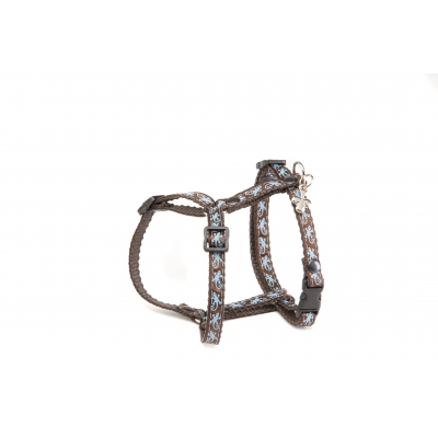 Harnais pour chien - Salamandre marron