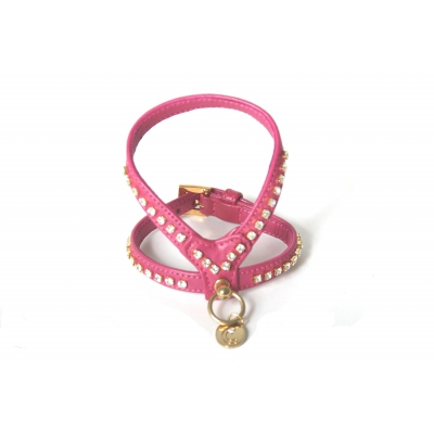 Harnais Strass 12/35 Carlain Fushia
