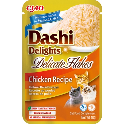 INABA Dashi Delights Delicate Poulet 40gx12