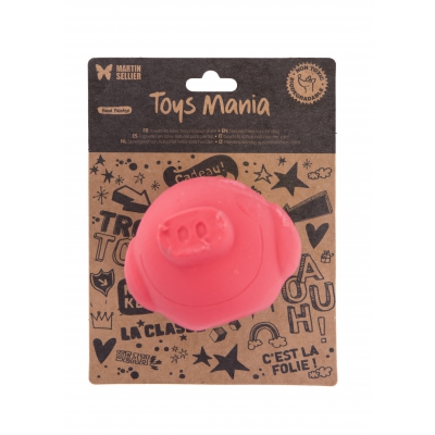 Jouet cochon latex - Rose - PM