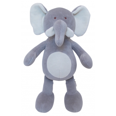 Jouet peluche bio pour chien - Elephant 25cm - Simply Fido 