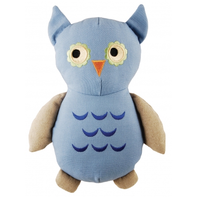 Jouet peluche bio pour chien - Hibou 34cm - Simply Fido 