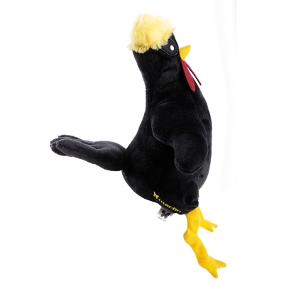 Jouet peluche pour chien - Coq noir 1