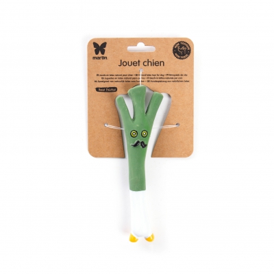 Jouet Poireaux en latex pour chien 2