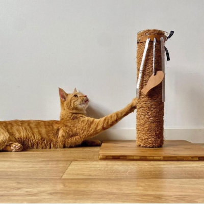 Jouet pour chat upcyclé - Leana 3