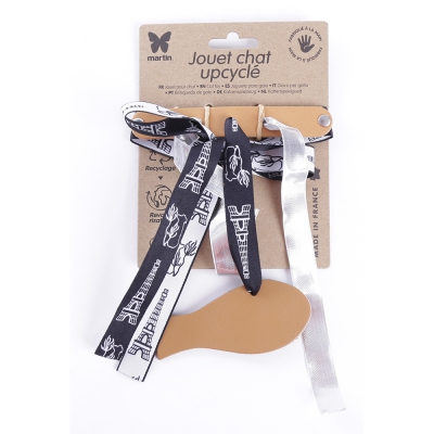 Jouet pour chat upcyclé - Leana pack