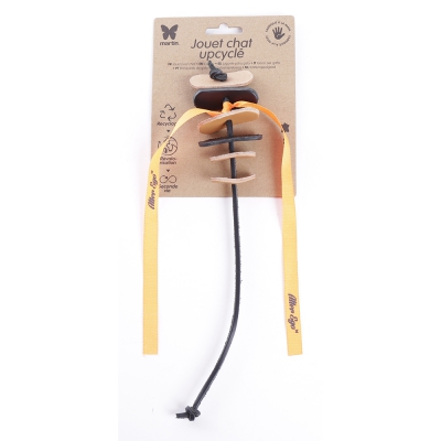 Jouet pour chat upcyclé - Noemie pack