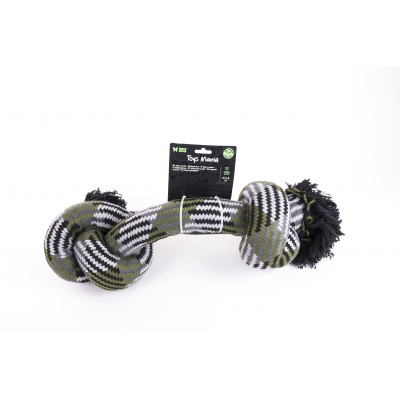 Jouet pour chien - corde 2 nœuds camouflage