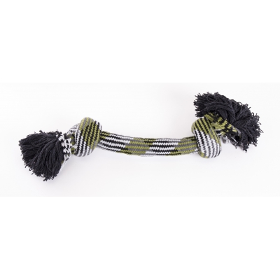 Jouet pour chien - corde 2 nœuds camouflage