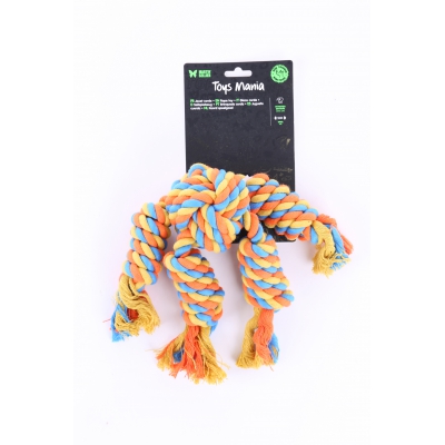 Jouet pour chien - Lot de 4 cordes étoiles