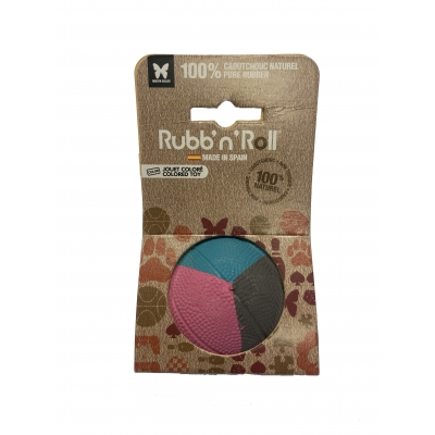 Jouet Rubb'n'Color balle picot  - 7 cm 