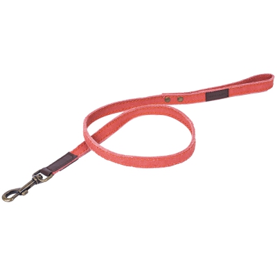 Laisse fantaisie Vintage orange - 100 x 2,0 cm