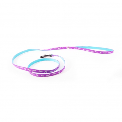 Laisse pour chat - Bi-color - violet 3