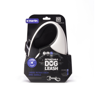 Laisse rétractable 2 Soft sangle XL - 8M