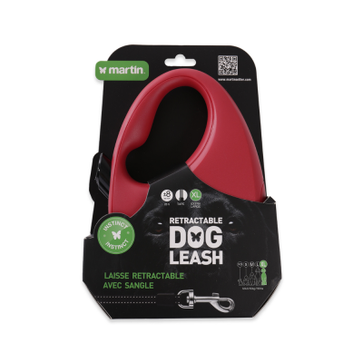 Laisse rétractable Instinct sangle XL - 8M
