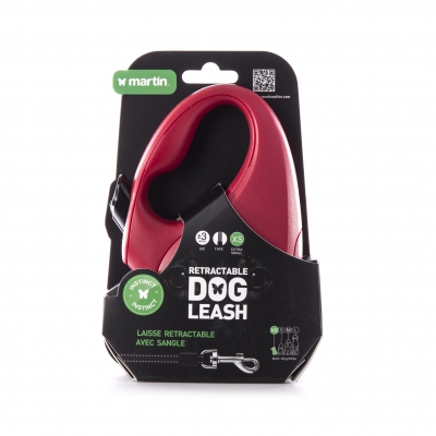 Laisse sangle "INSTINCT" rétractable