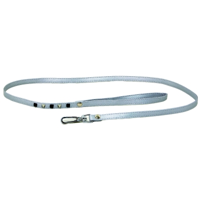 Laisse simili cuir Pearl