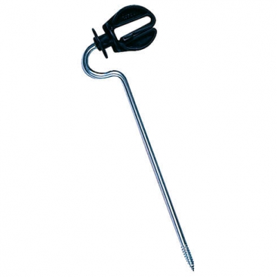 Lot de 10 isolateurs écarteurs pour piquet bois - 20cm