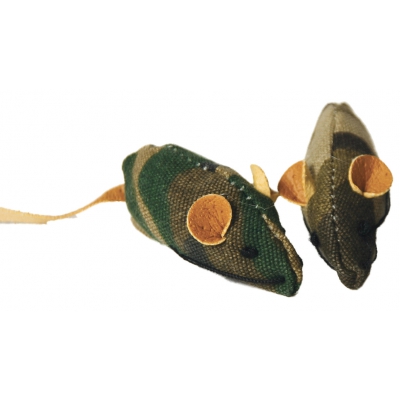 Lot de jouets pour chat - souris camouflage