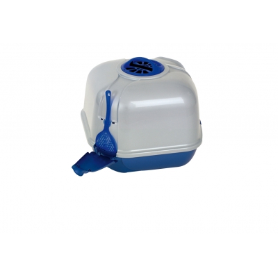 Maison de toilette pour chat - pour coin de pièce