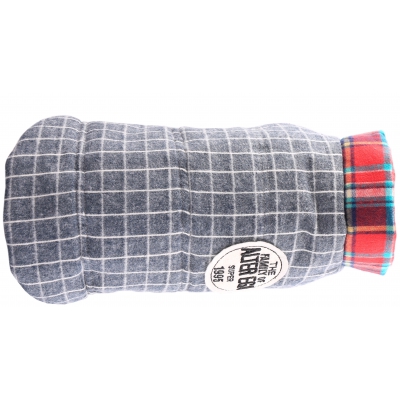 Manteau réversible pour chien - Casual Denim Checks