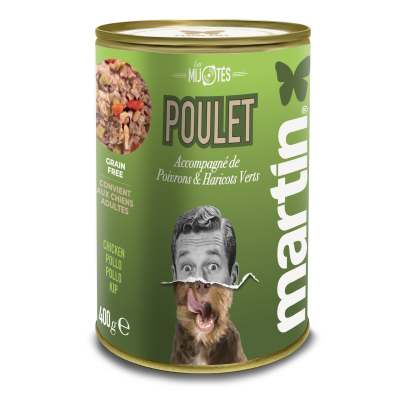 Martin Food - Mijotés de poulet pour chien