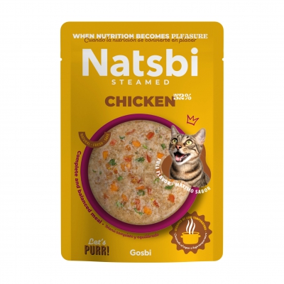 Natsbi chat Poulet 80G - X16