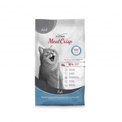 Platinum Meatcrisp Adulte poisson pour chat