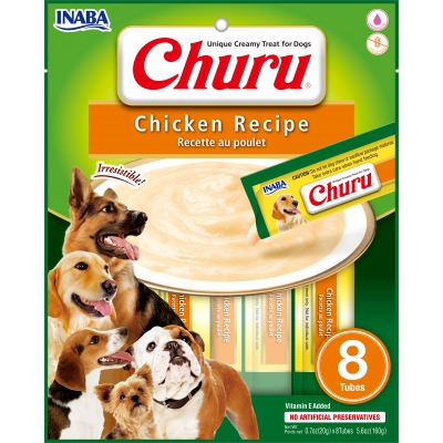 Purée CHURU au Poulet pour Chien  - Saveur Poulet