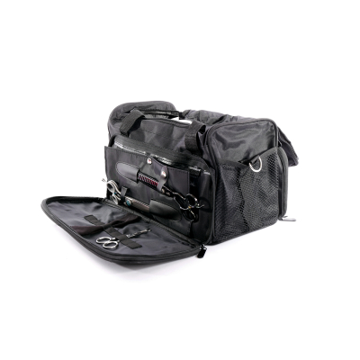 sac de rangement noir vivog porte en bandouliere vue de profil