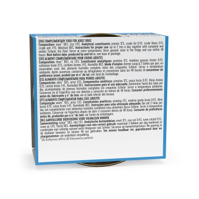 Schésir 150g Thon  Chien en gelée