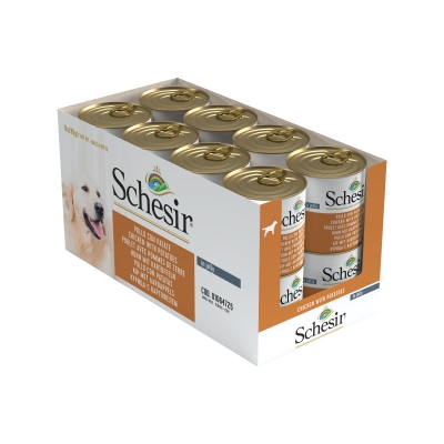 Schésir 285g Poulet pommes de terre  Chien en gelée