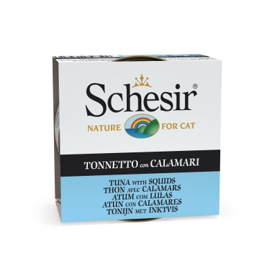 Schésir 85g Thon calamars  Chat en gelée