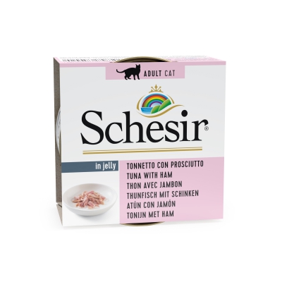 Schésir 85g Thon jambon  Chat en gelée
