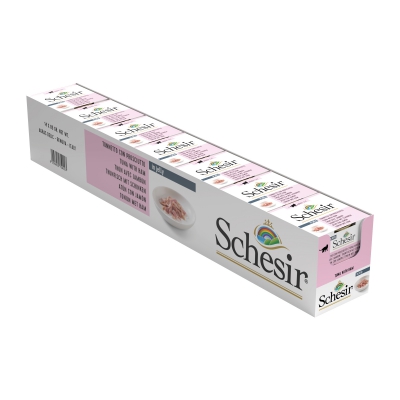 Schésir 85g Thon jambon  Chat en gelée