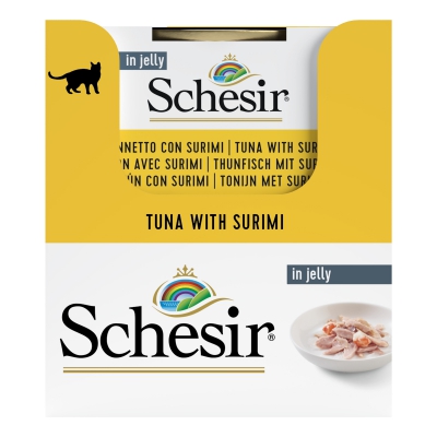 Schésir 85g Thon surimi  Chat en gelée