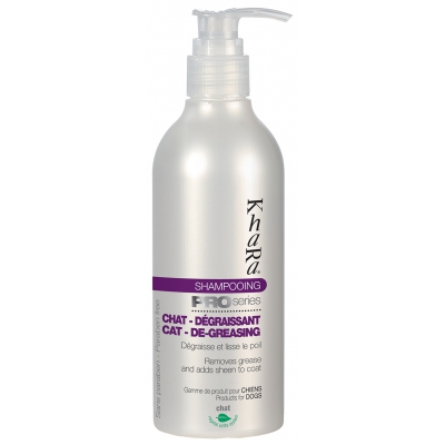 Shampooing pour chat - dégraissant - Khara - 250 ml