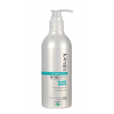 Shampooing pour chien - activateur de pelage blanc - Khara