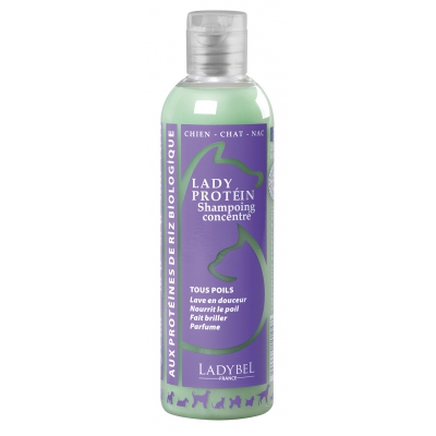 Shampooing pour chien et chat  - Lady Protein - Ladybel