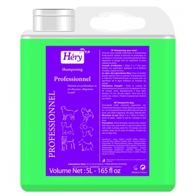 Shampooing pour chien - professionnel - Héry Pro