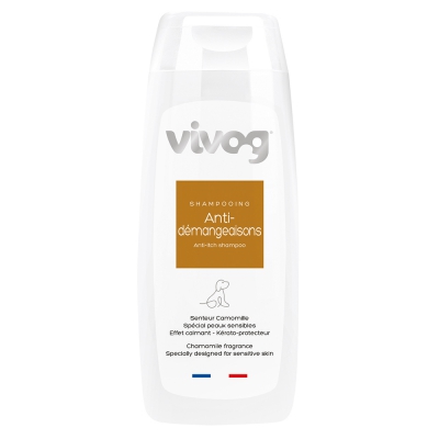 Shampooing professionnel pour chien - anti-démangeaison - Vivog
