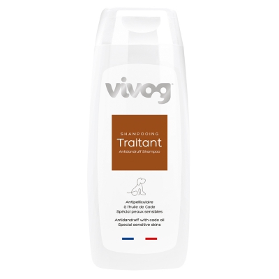 Shampooing professionnel pour chien - Traitant antipelliculaire