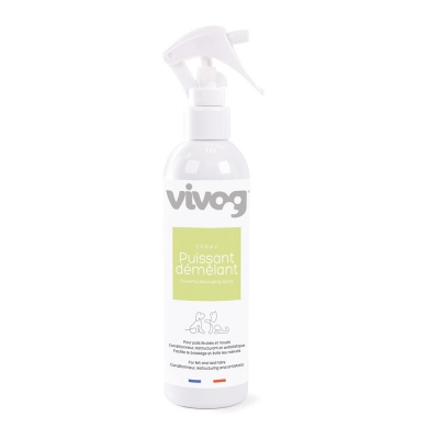Spray professionnel puissant démêlant pour chien et chat Vivog