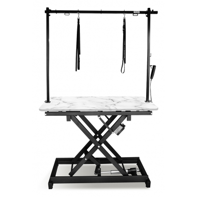 Table de toilettage électrique Caractère Marbre